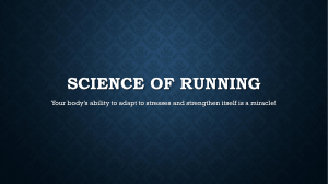 Science of running