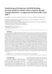 Involvement of the glycine-rich RNA