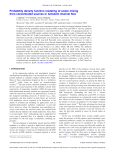 Probability density function modeling of scalar mixing from