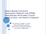 Group-Based Cognitive processing Therapy for