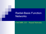 Radial-basis Function Networks