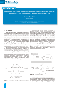 Development of Novel Catalytic Asymmetric Reactions using