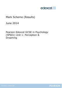 Mark Scheme (Results) June 2014 - Edexcel