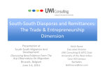 Diasporas and South-South Trade