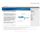 Morgan Stanley Theme Trades: Ways to Play the New Spain