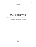 F215 Cloning in Plants and Animals