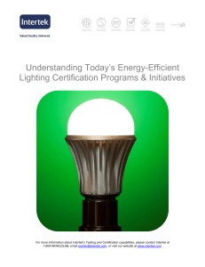 Understanding Today`s Energy-Efficient Lighting