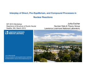 Interplay of Direct, Pre-Equilibrium, and Compound Processes in