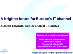A brighter future for Europe`s IT channel