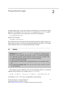 Propositional Logic