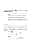 Monitoring of Carbon Dioxide Exhaust Emissions Using