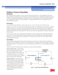 Customer Application Brief General Industrial Filtration in Process