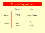 Types of Aggression