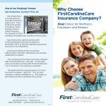 Why Choose FirstCarolinaCare Insurance Company?