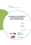 Valorisation of CO2 from Waste Incineration Flue Gases Phase 2