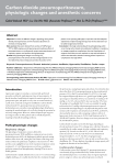 Carbon dioxide pneumoperitoneum, physiologic changes and