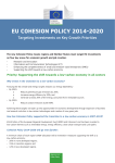 EU COHESION POLICY 2014-2020