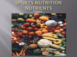 SPORTS NUTRITION