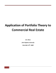 Application of Portfolio Theory to Commercial Real