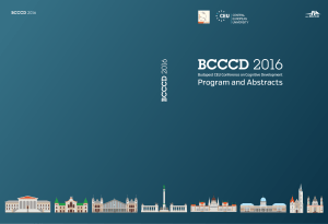 BCCCD 2016