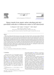 Energy transfer from organic surface adsorbate