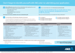 Don`t forget to identify yourself with ANZ prior to