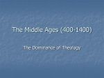 The Middle Ages (400-1400) - Foundation for Critical Thinking