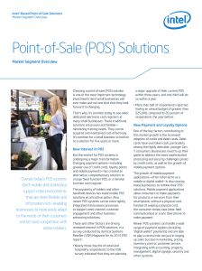Point-of-Sale (POS) Solutions Market Segment Overview