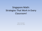 Singapore Math: Strategies That Work in Every - jessicamize