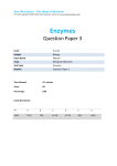 Enzymes - SAVE MY EXAMS!