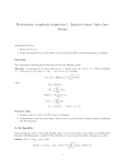 Rademacher complexity properties 1: Lipschitz losses, finite class