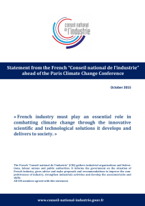 « French industry must play an essential role in combatting climate