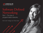 Software Defined Networking Part 1