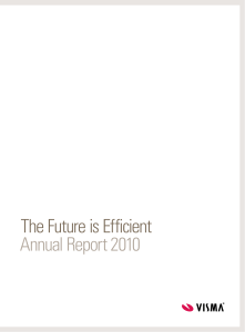 The Future is Efficient Annual Report 2010