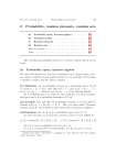 2 Probability, random elements, random sets