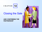 Closing the Sale