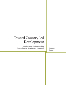 Toward Country-Led Development: A Multi