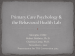 The Behavioral Health Lab - Tennessee Psychological Association