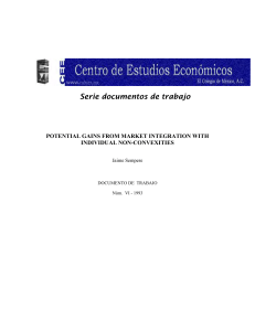 Serie documentos de trabajo - Centro de Estudios Económicos