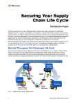 Securing Your Supply Chain Life Cycle