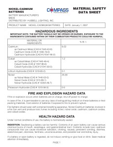 material safety data sheet hazardous ingredients fire and explosion