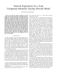 Network Equivalence for a Joint Compound-Arbitrarily