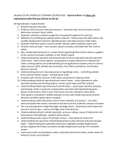 Detailed OIL RIG HYDRAULICS TRAINING COURSE PAGE