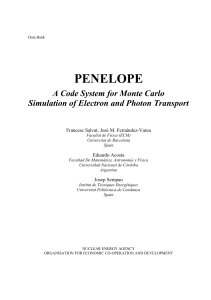 PENELOPE A Code System for Monte Carlo Simulation of Electron