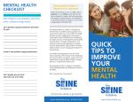 quick tips to improve your mental health