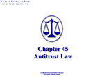 CHAPTER 47: ANTITRUST LAW