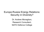 EU-Russia Energy Relations: Security in Diversity?