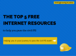 top 5 free internet resources - The Ultimate Civil PE Review Course