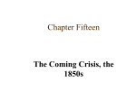 Lecture 15, The Coming Crisis