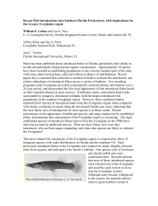 Fish Introductions into Southern Florida: Species, pathways, and